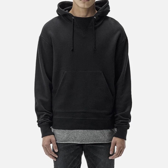 John Elliott Other - JOHN ELLIOT Kake Black Hoodie Sweatshirt